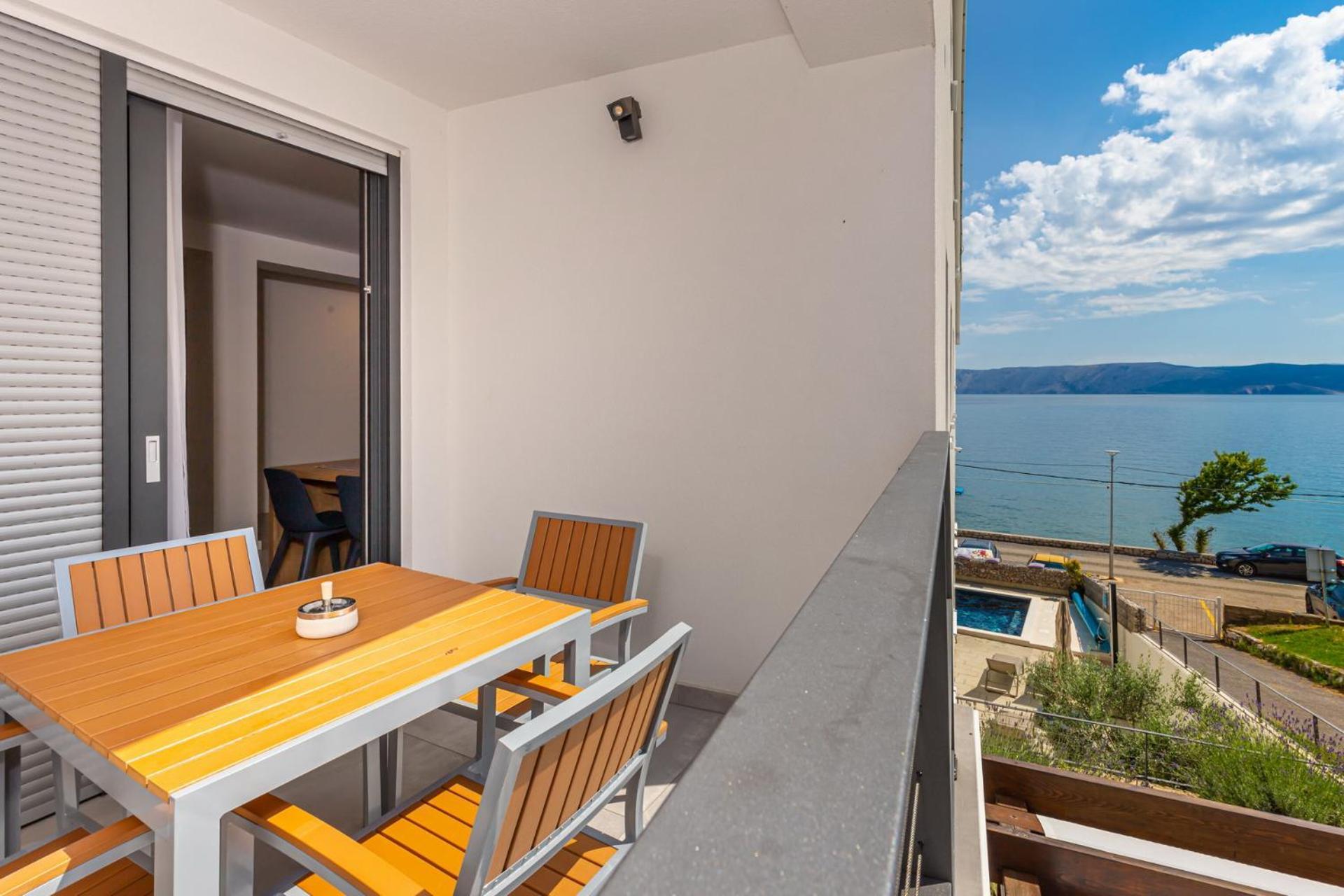 Apartment Di Blu Novi Vinodolski Kamer foto