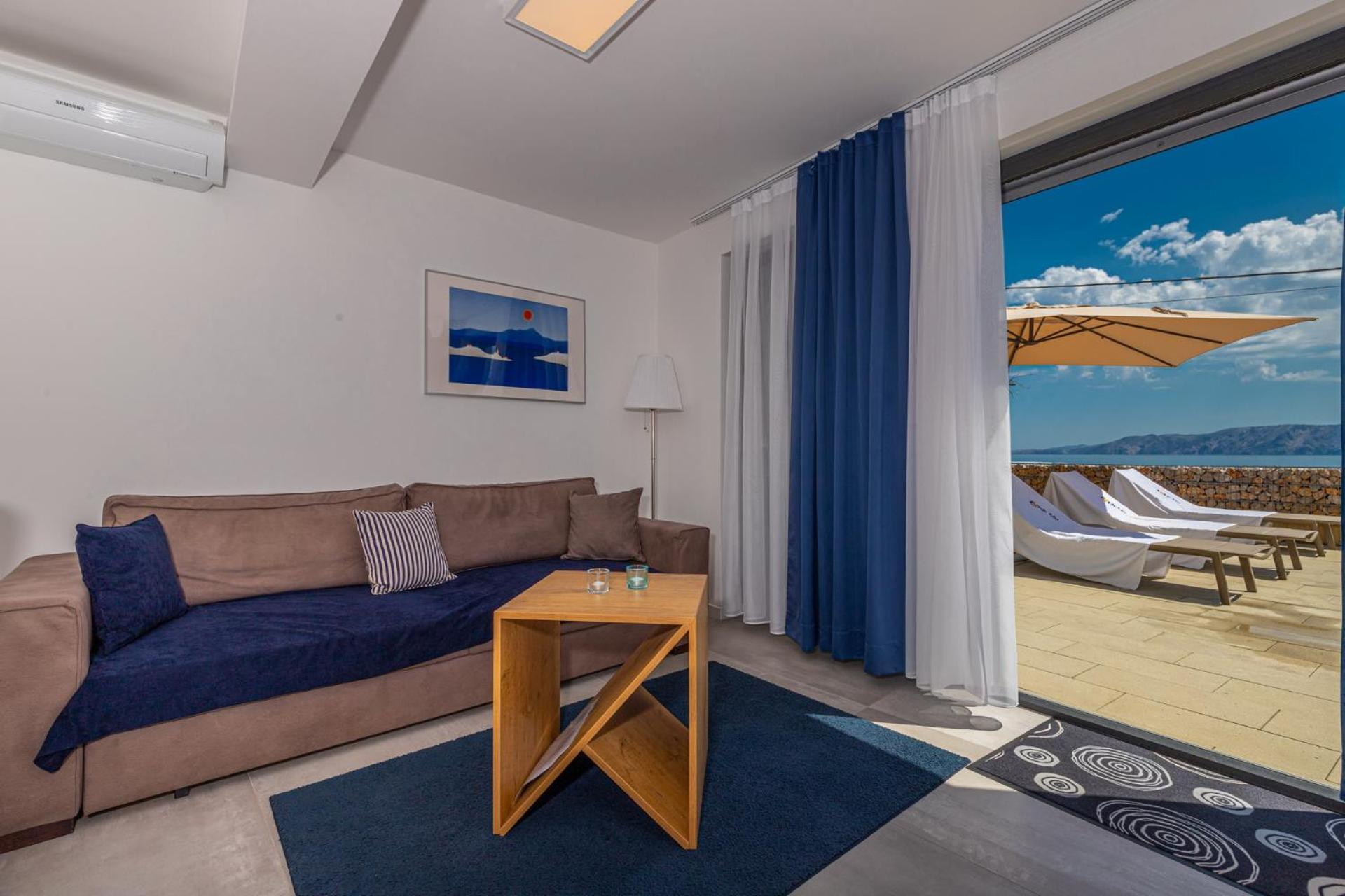 Apartment Di Blu Novi Vinodolski Kamer foto